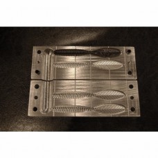 4 inch flat tail grub mold 4 inch flat tail grub mold