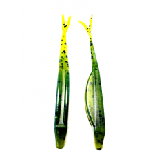 FL500 5 inch 4 cavity jerk bait mold FL500 5 inch 4 cavity jerk bait mold