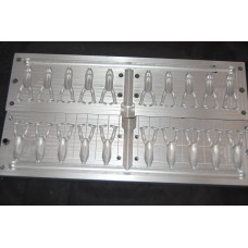 10 cavity 1.75 inch Kicker frog/toad  bait injection mold