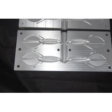 4 cavity CRB350 craw creature bait mold