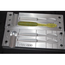BTG flat tail grub bait mold BTG flat tail grub bait mold