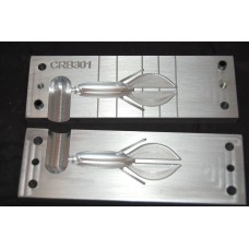 CRB30 3 inch craw creature soft plastic lure mold