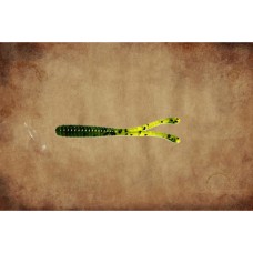 DFTFW400 8 cavity double tail worm bait mold