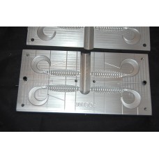 FCG300 curly tail bait mold 4cavity FCG300 curly tail bait mold 4cavity