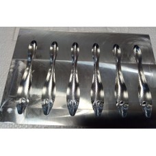 Goby 3"  open pour worm  mold