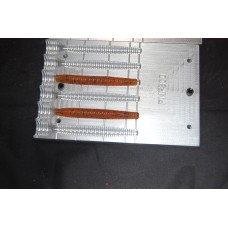 hand pour NF300 3." worm 6 cavity mold