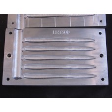 LRT500 4.9 inch leech 5 cavity  bait mold
