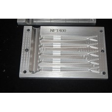 NFT400 4" 5 cavity bait soft plastic bait mold NFT400 4" 5 cavity bait soft plastic bait mold