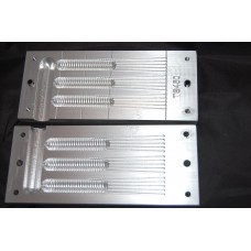 Tube Style Bait Mold 4.5 inch 3 cavity Tube Style Bait Mold 4.5 inch 3 cavity